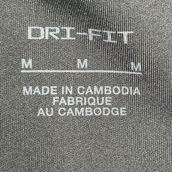 Nike Women's Size M NWT Team One 7/8 Tight Black CW7283 - Picture 6 of 8